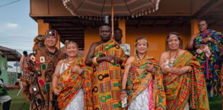 Gomoa Otapirow Enstools Dev’t Chiefs And Queenmothers Amid Pomp Culture
