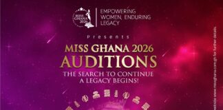 Miss Ghana 2026 Auditions Set For Saturday June 27