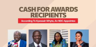 Big Events Ghana Awarding Failure: NPP GERMANY Roasts Cash For Awards Beneficiaries