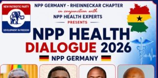 NPP Germany To Host Health Dialogue On Achievements Of NPP In Ghana’s Health Sector