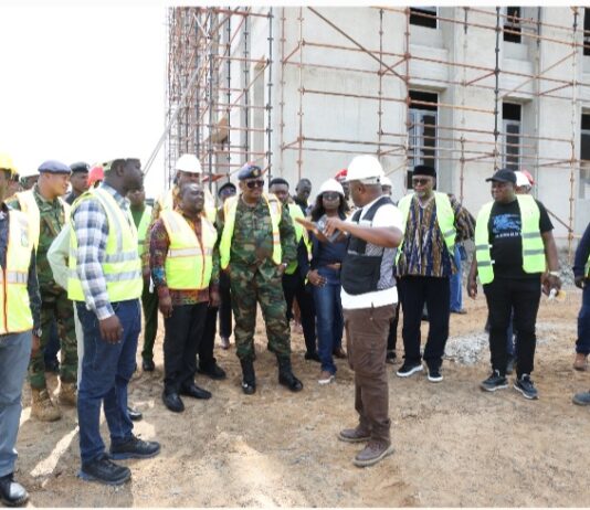 Keta Port Project Advances As GPHA Boss, Keta MP Inspect Administration Block