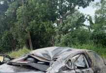 BuzStop Boys Survive Deadly Car Crash On Suhum-Nsawam Road