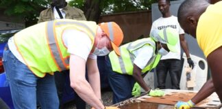 Leading By Example: Stephen Blewett Joins MTN Volunteers To Refurbish Hospital Beds, Improve Patient Care