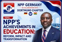 NPP Germany Partner With Dortmund Chapter To Host Policy Dialogue On Education Reforms And Achievements