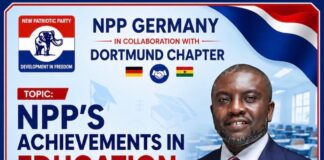 NPP Germany Partner With Dortmund Chapter To Host Policy Dialogue On Education Reforms And Achievements