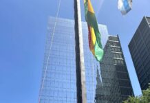 Ghana’s Flag Soars High Over Chicago