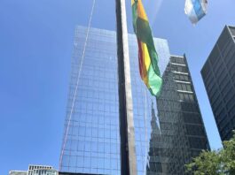 Ghana’s Flag Soars High Over Chicago