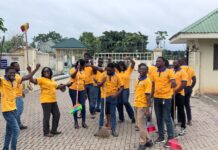 Team Volta Rallies Behind National Sanitation Exercise In Dambai