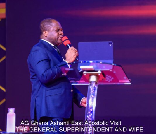 Rev. Wengam Re-Elected General Superintendent Of Assemblies Of God, Ghana