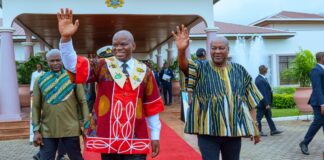 Gabonese President Begins Historic Two-Day Official Visit To Ghana