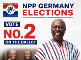Nana Osei Boateng Rallies For Retention On Number 2 Ballot Ahead Of NPP GERMANY National Branch Elections