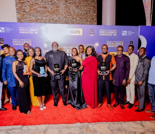 MTN Ghana Clinches Six PMI Ghana Awards For Excellence In Broadband Expansion, Digital Transformation And Project Leadership