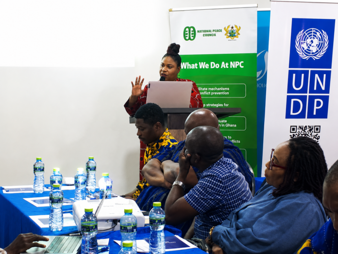 Rebecca Ekpe During The Presentation