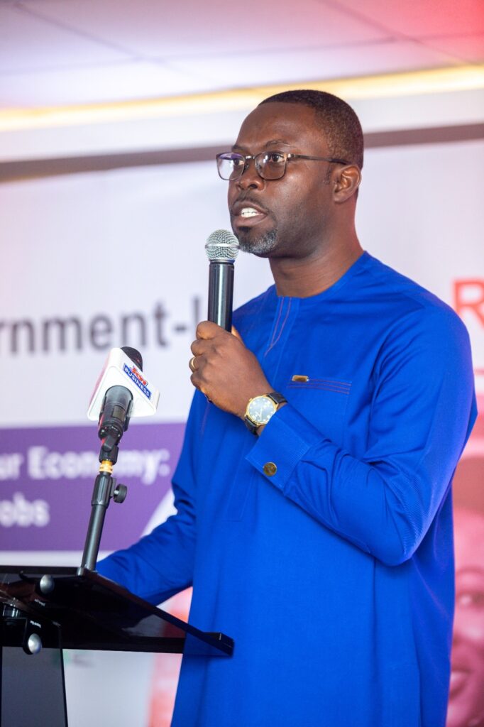 David Gowu, Chief Executive Officer of BOSAG addressing the audience at the BOSAG High Level Government Industry Roundtable event