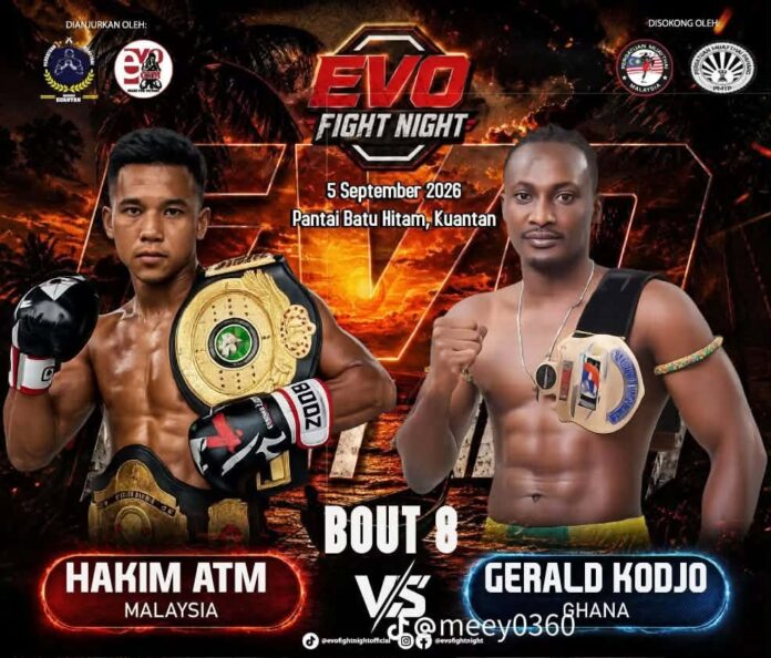 Ghanaian Kickboxer Gerald Dah