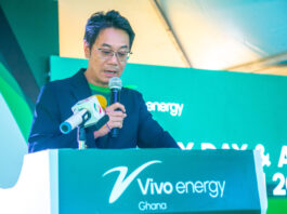 Vivo Energy Ghana Reinforces Safety Leadership With 2026 Safety Day Celebration Mr. Christian Li, Managing Director of Vivo Energy Ghana delivering his address at the 2026 Safety Day and Awards ceremony