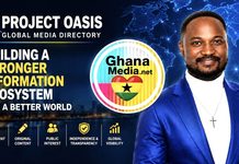 GhanaMedia.net Gains Global Recognition Through Project Oasis Listing