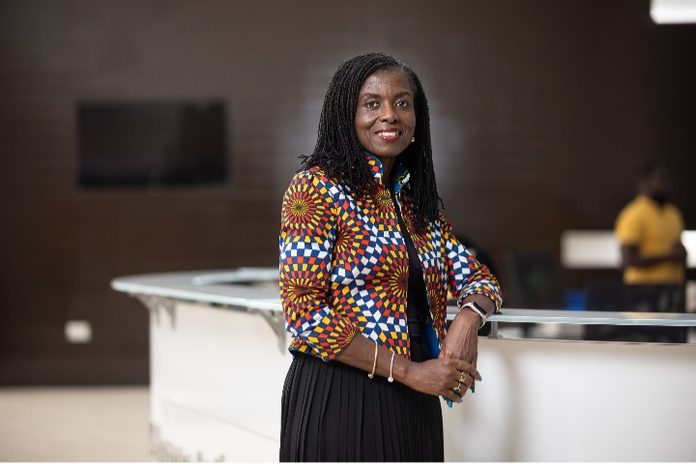 Adwoa Wiafe, Chief Corporate Services and Sustainability Officer of MTN Ghana Adwoa Wiafe, Chief Corporate Services and Sustainability Officer of MTN Ghana