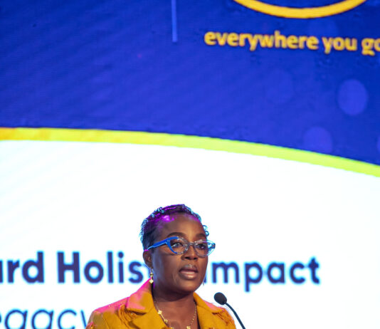 MTN Ghana’s Antoinette Kwofie Calls For Greater Investment In Women’s Economic Empowerment To Accelerate National Growth MTN Ghana's Chief Finance Officer, Antoinette Kwofie addresses participants at the Executive Women Network (EWN) Conference & Expo