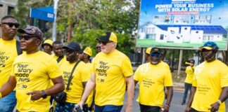 Photos: MTN Ghana 30th Anniversary Street Float